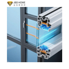 High Performance Aluminum Casement Window Thermal Break Soundproof Glass