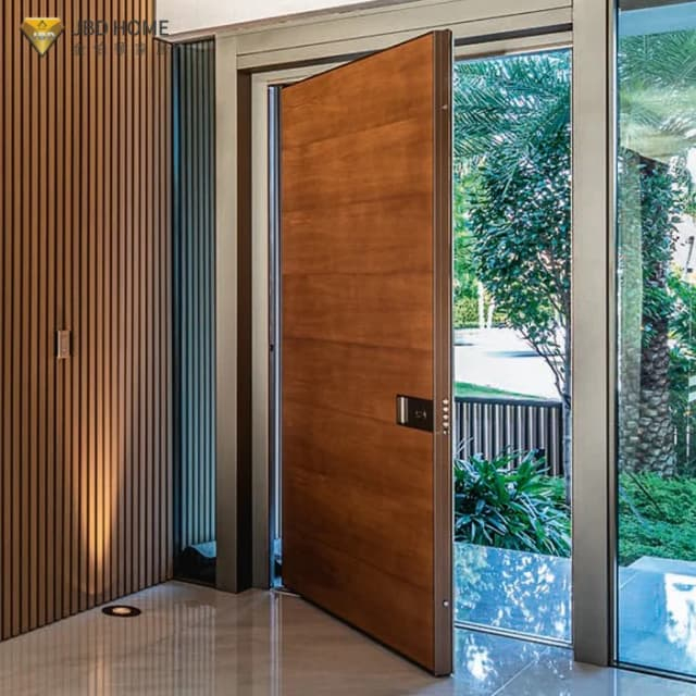 Pivot Entry Wooden Doors 