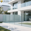 JBD-GR01 12mm Laminated Tempered Frameless Balcony Glass Railing