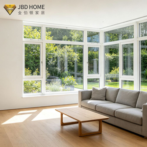 Soundproof Thermal Insulated Aluminum Casement Window for Buildings