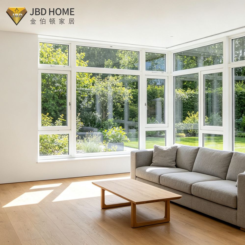 Soundproof Thermal Insulated Aluminum Casement Window for Buildings