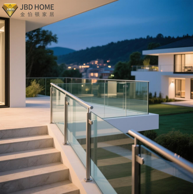 Staircase Glass Railing