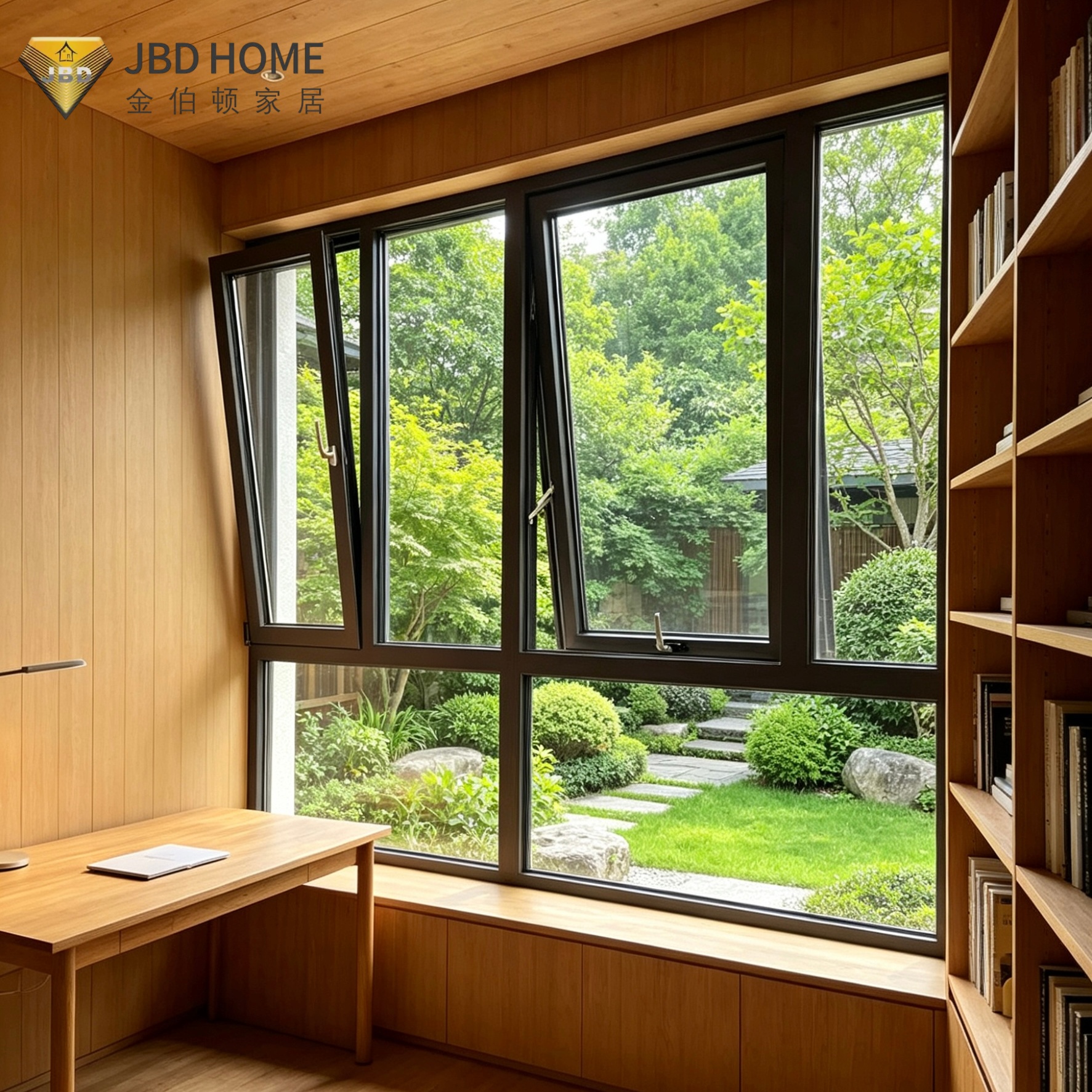 Aluminum Alloy Double Hung Window Soundproof Energy for Houses