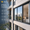 AS2047 Thermal Break Aluminum Sliding Window for Apartments