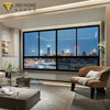 JBD60 2.0mm Double Glazed Soundproof Aluminum Sliding Window