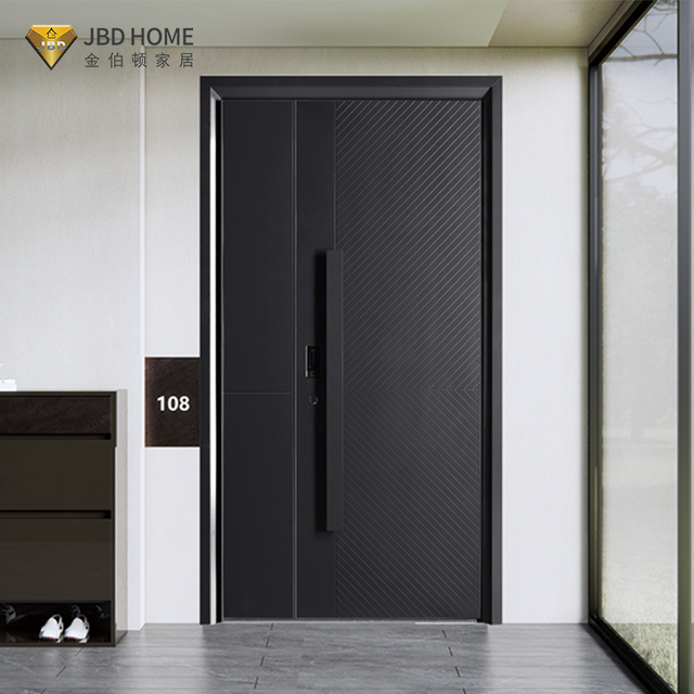JBDHOME Smart Lock Front Door | Premium Steel Entry Door