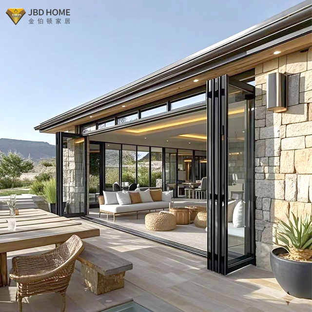 Premium Thermal Break Aluminum Bifold Doors