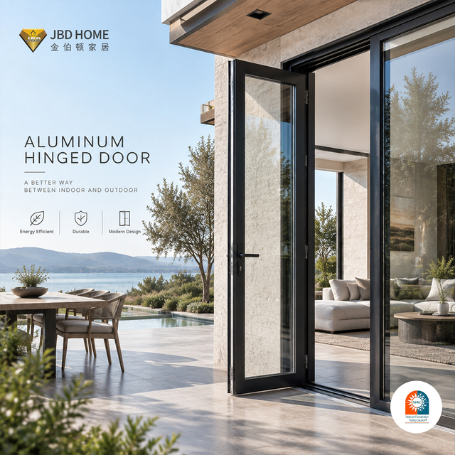 Aluminum Hinged Patio Door for North American Residential Projects