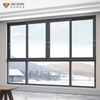 JBD-SW01 Double Glazed Slim Frame Waterproof Aluminum Sliding Window