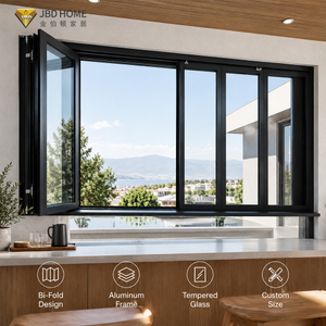 Aluminum Bi-Fold Window System for Modern Residential Projects