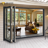 NFRC Aluminum Bi Fold Patio Door for Wide Openings