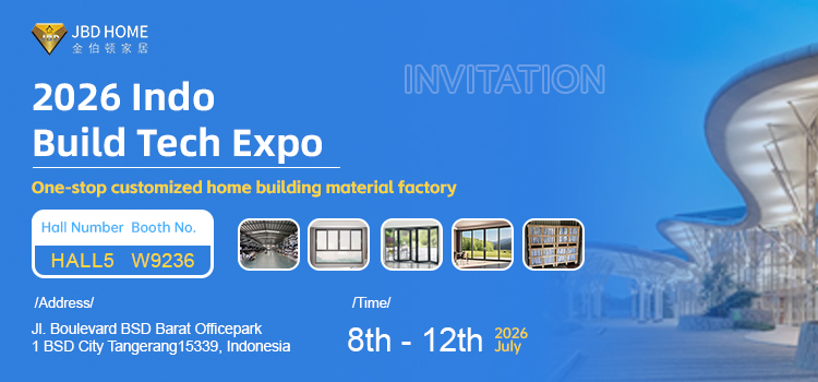 Looking for Custom Door & Window Factories? Find JBDHOME at The Indonesia Building Materials Exhibition!