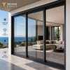 Hurricane Impact Aluminum Sliding Glass Door for Coastal Projects
