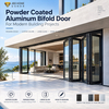 Powder Coated Aluminum Bifold Door for Modern Building Projects