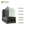 Hurricane Resistant Aluminum Alloy Sliding Window