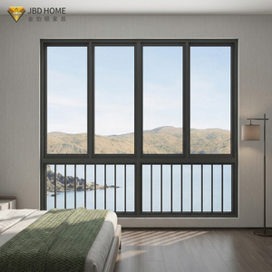SL80 Double Glazed Thermal Break Soundproof Aluminum Sliding Window