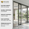 Heavy Duty Aluminum Patio Sliding Glass Door