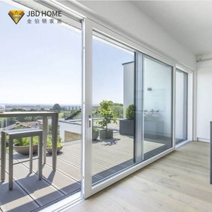 NFRC Certified Heavy Duty Aluminum Sliding Glass Door 