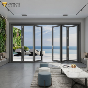 JBD90 Double Glazed | Thermally Broken Aluminum Bifold Patio Door