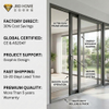 Hurricane Resistant Aluminum Alloy Sliding Window