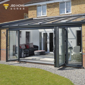 Thermal Break Aluminum Bifold Door with Low E Insulated Glass