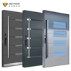 SD01 Modern 1.2mm Steel Security Entry Door with Glass | JBDHOME