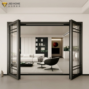 Heavy Duty Thermal Break Aluminum Casement Door JBD80