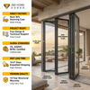 Hurricane Resistant Aluminum Alloy Heavy-duty Folding Door