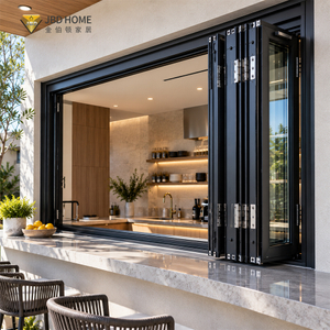 Aluminum Folding Pass Through Window for Kitchen And Commercial Projects